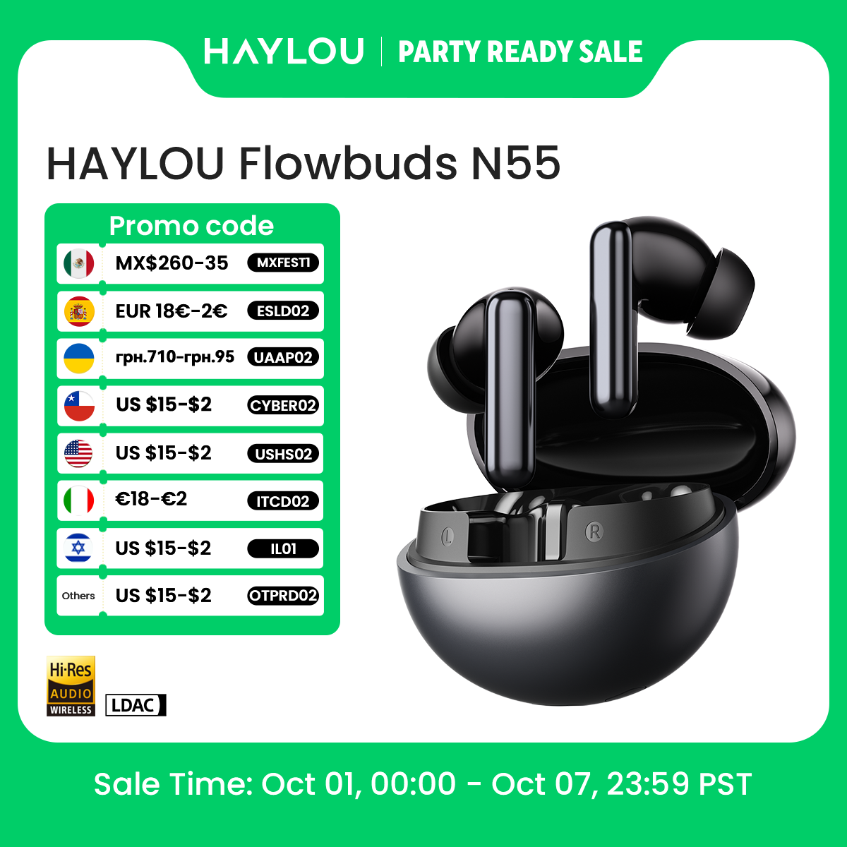 Écouteurs sans fil HAYLOU Flow - Type C Wired Earphones With Mic avis et prix