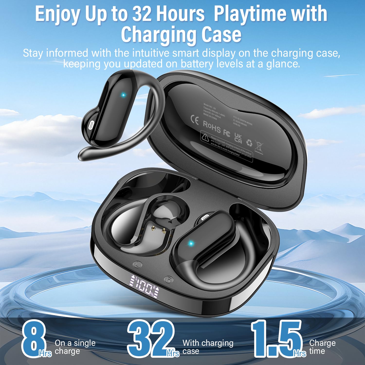 Écouteurs Open-Ear 2026 Blueto - Type C Wired Earphones With Mic avis et prix
