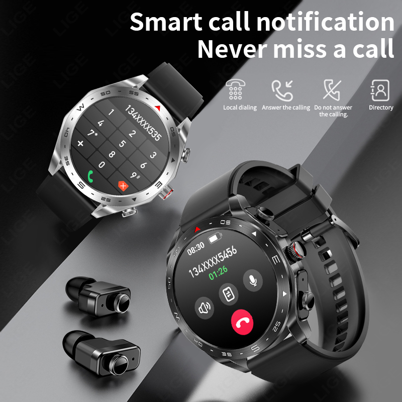 Montre intelligente LIGE TWS 2 - Sleep Mask Headphones Bluetooth avis et prix
