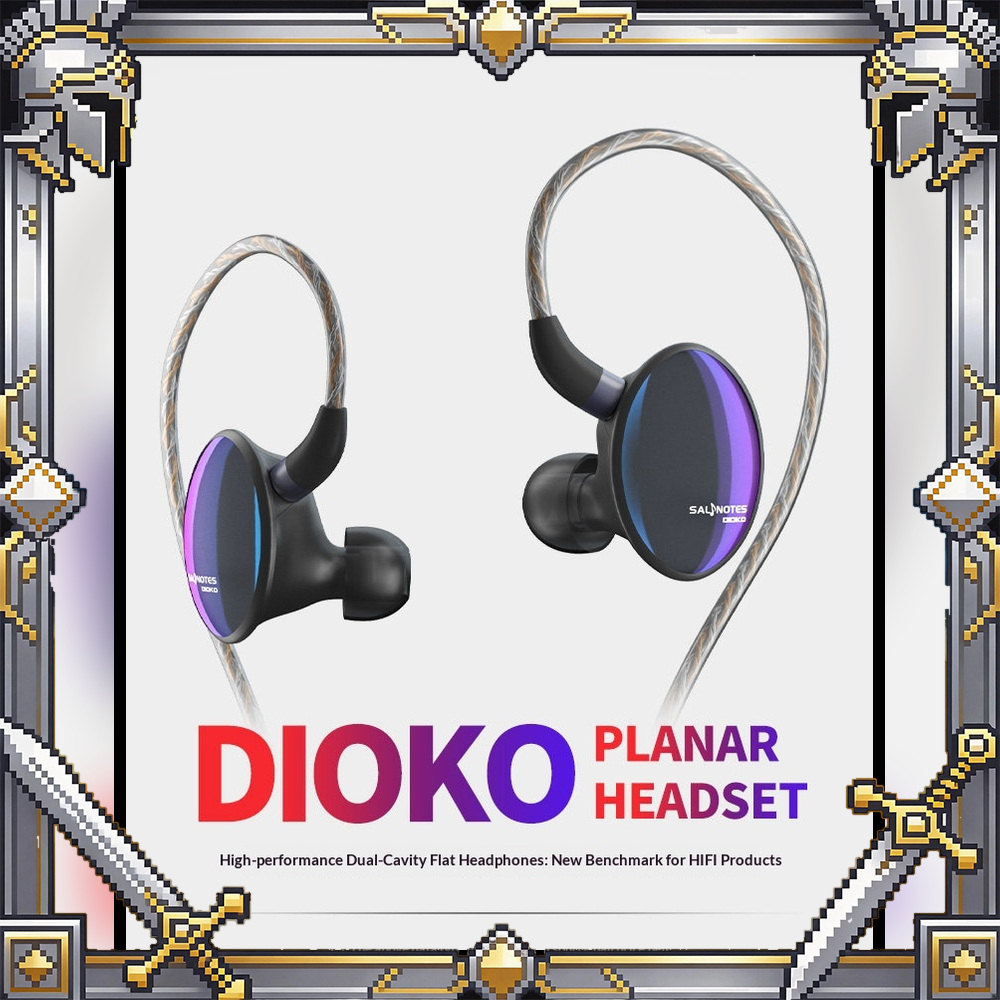 7Hz x Crinacle Dioko, écouteur - Planar Magnetic Iem Earphones avis et prix